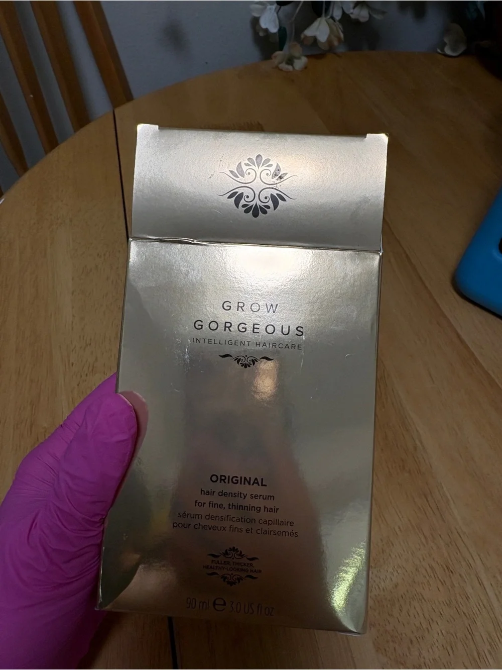 Grow Gorgeous ORIGINAL Hair Density Serum,90ml/3oz, BNIB,For Fine, Thinning Hair